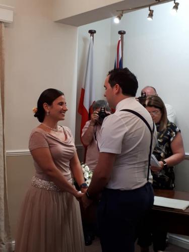 Nadia+Gareth: Registry Wedding